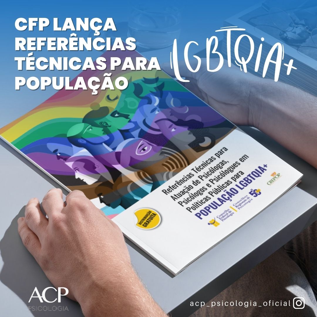 CFP lança Referências Técnicas População LGBTQIA+