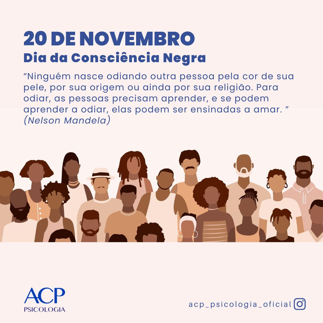 20 de Novembro: Dia da Consciência negra.